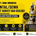 Penyedia Rental/Sewa Alat Survey dan Geologi Penajam Berpengalaman PT Bumi Indonesia
