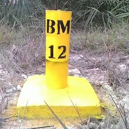 Pengukuran Patok Bench Mark (GPS)