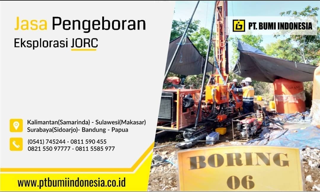 Jasa Pengeboran Eksplorasi Batubara & Mineral