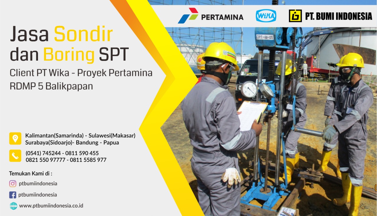 Jasa Sondir di samarinda